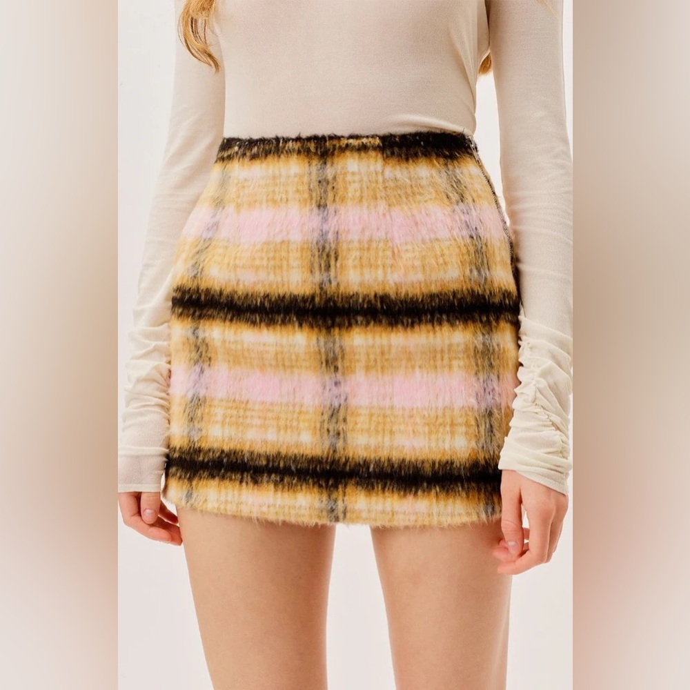 NWT For Love and Lemons Rachel Mini Skirt Size Small